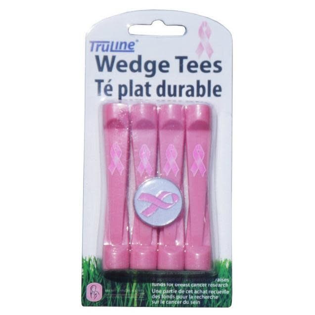 Truline Wedge Tee Pink 8 Pack 2-3/4