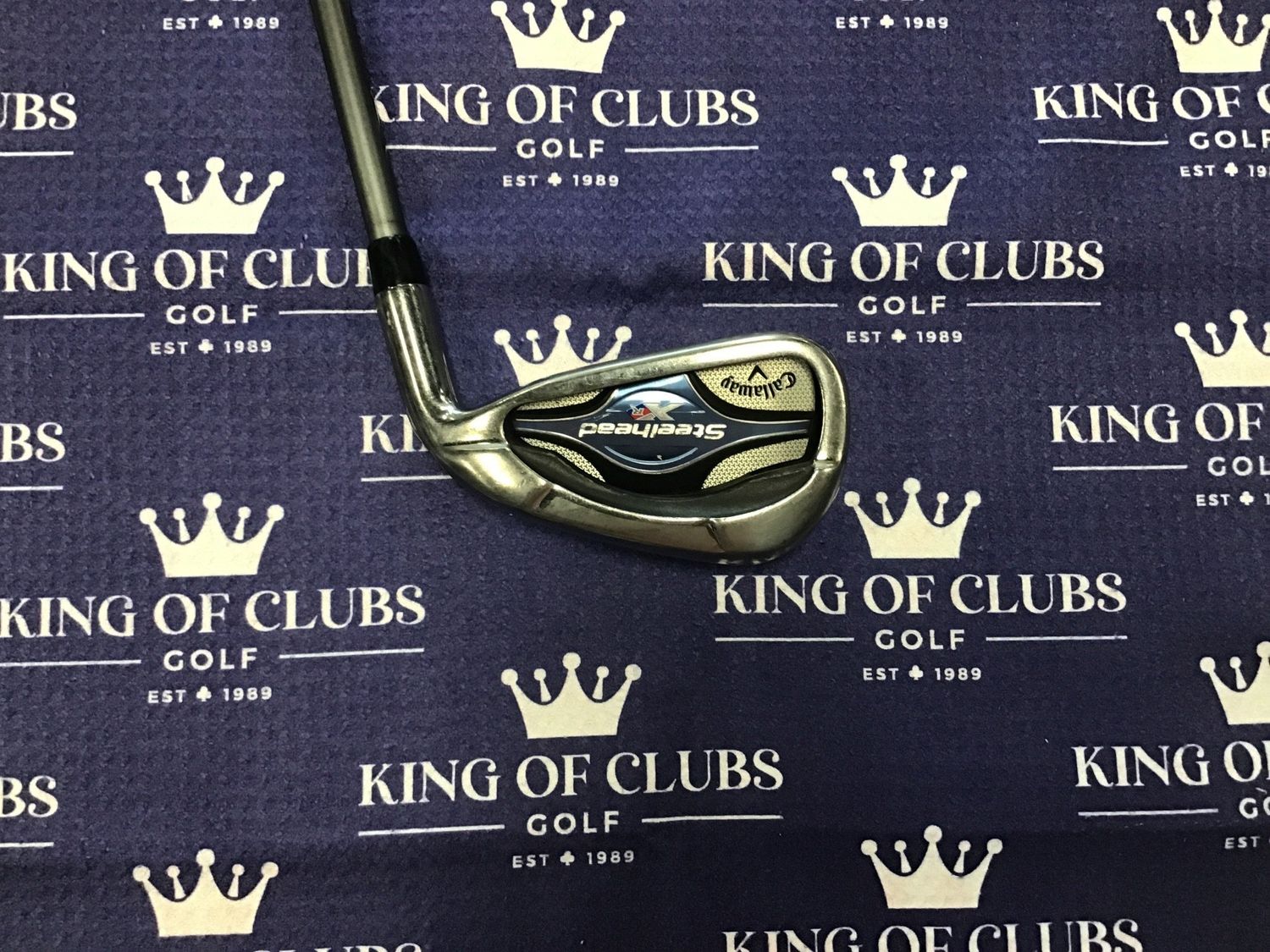 Used Callaway Steelhead XR RH Iron set Graphite Ladies flex
