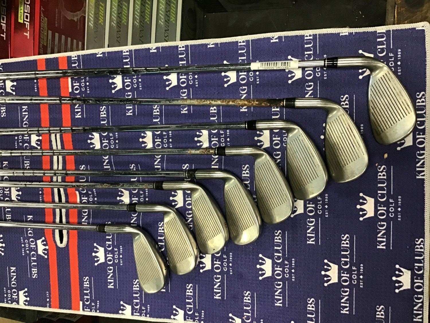 Used RH Taylormade RAC irons