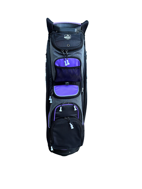 Black/Purple Jazz Cart Bag