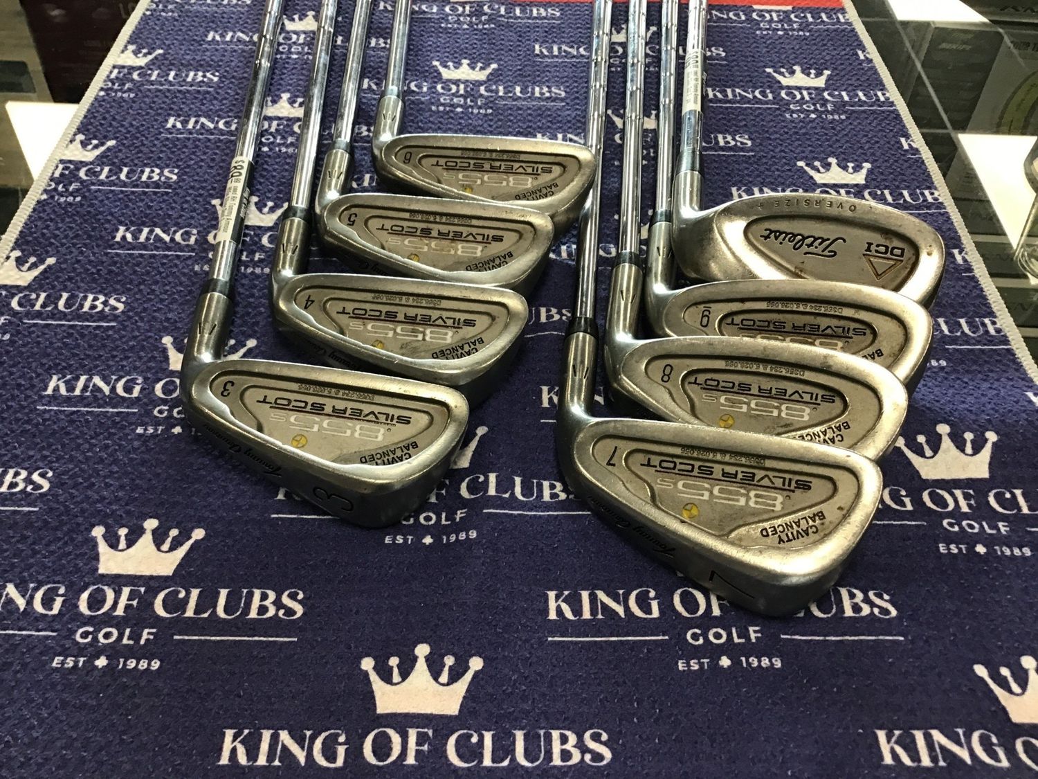 used RH Tommy Armour 855s Silver Scot 3-pw stiff