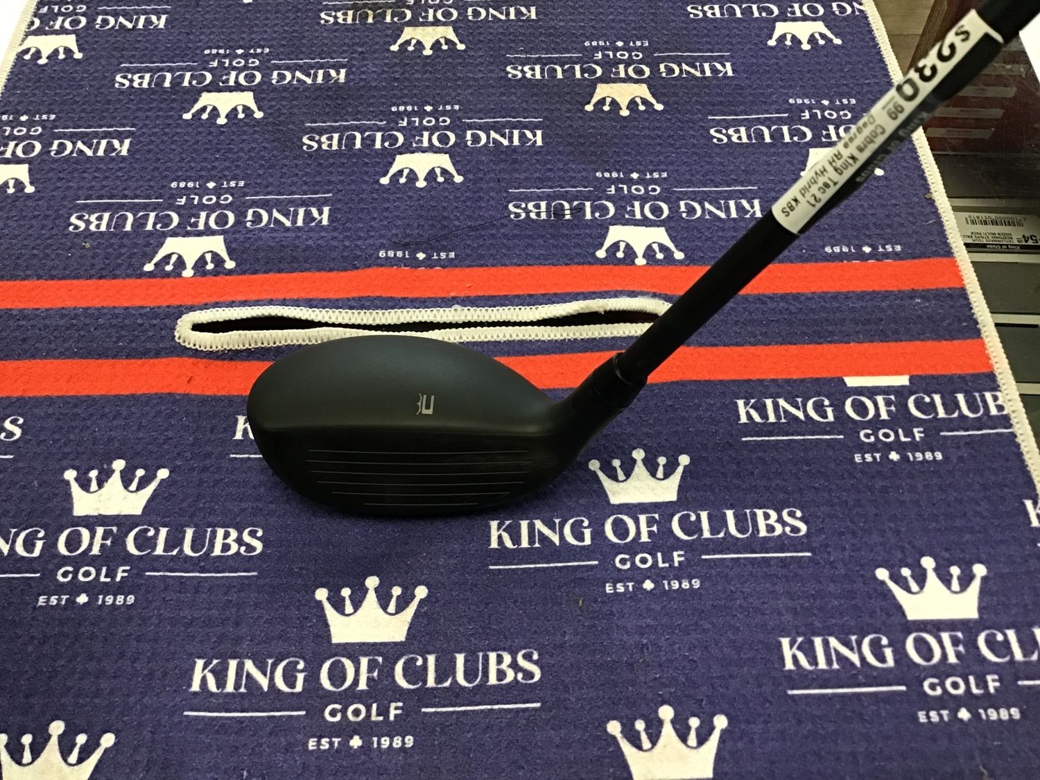 Cobra King Tec 21 Degree RH Hybrid KBS Reg Flex