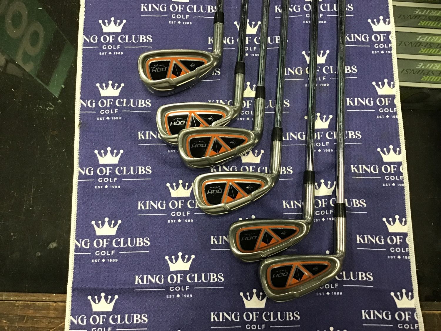 Used Dunlop DDH Irons 5-PW LH