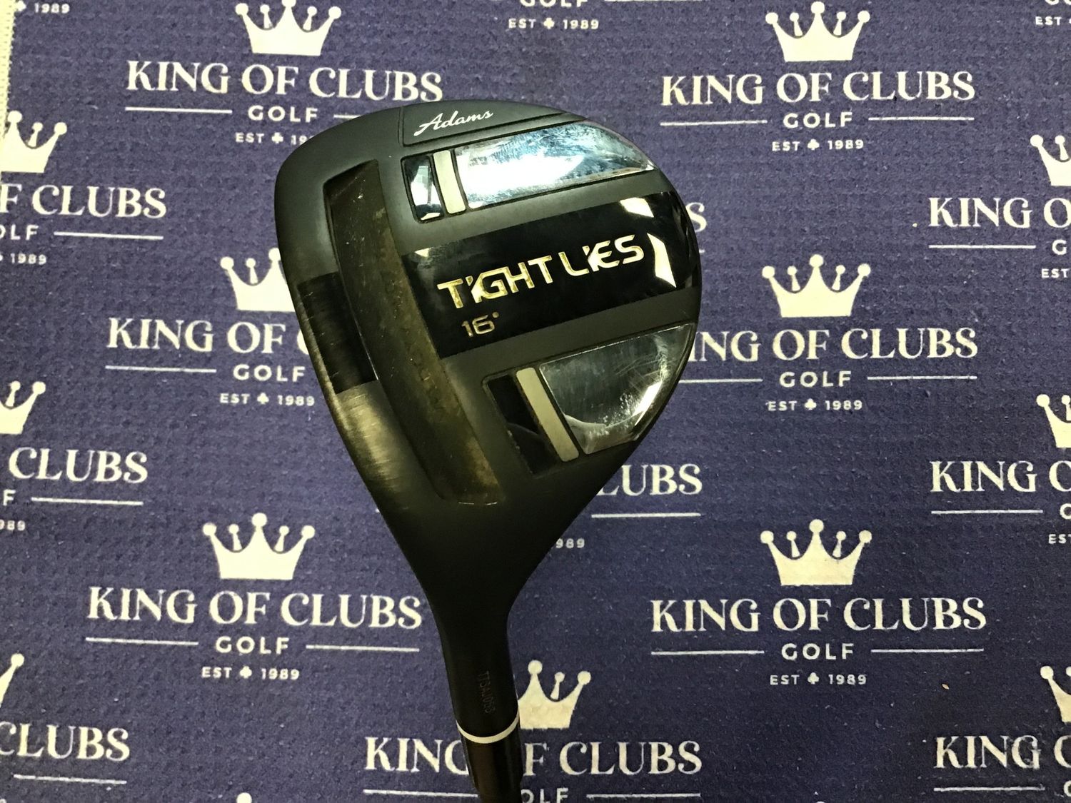 Used Adams Idea Tight Lies 3 wood  LH Stiff