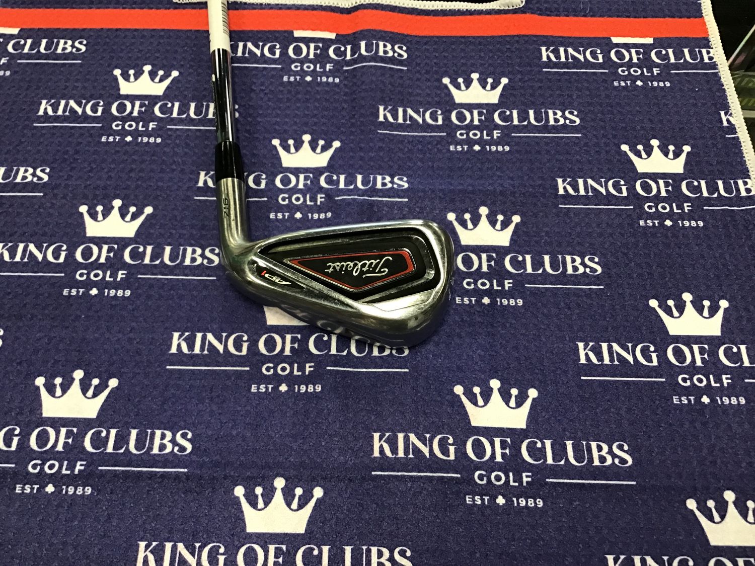 Used Titleist AP1 716 7 iron RH reg