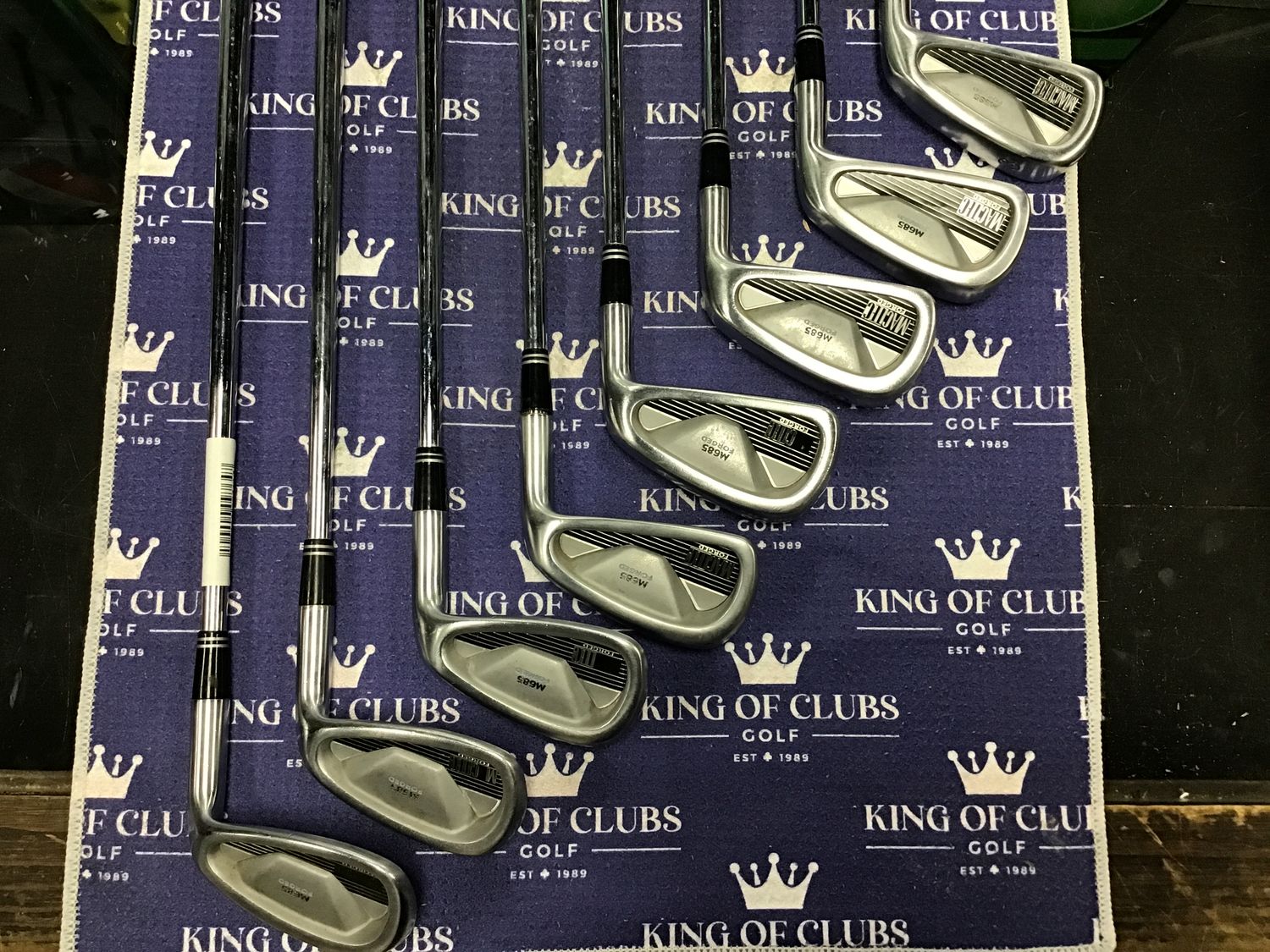 Used MacGregor M865 Irons 3-PW RH Stiff
