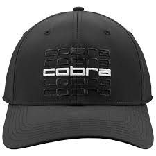Cobra Repeat Cap Black