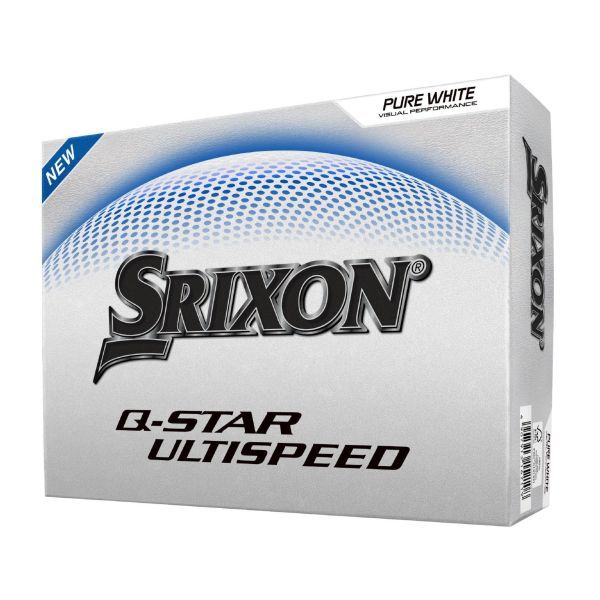 SRIXON Q-STAR ULTISPEED WHITE DOZEN