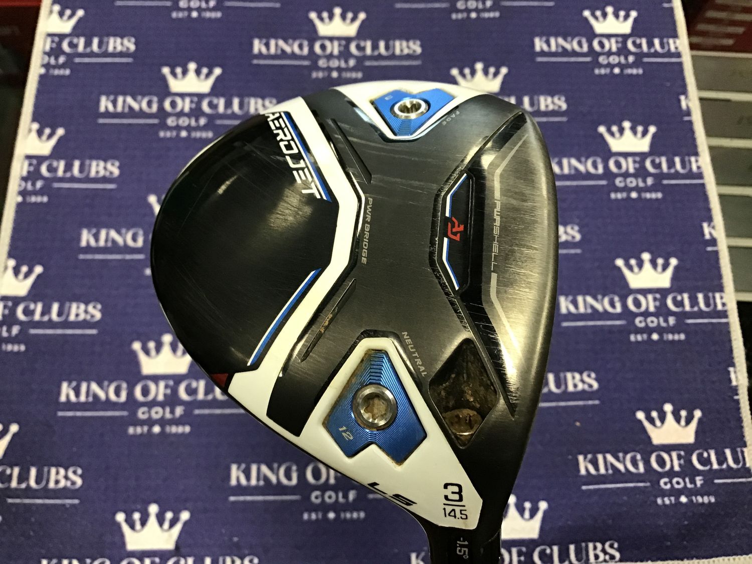 Used Cobra Aerojet LS 3 Wood RH KAili 70 X Flex