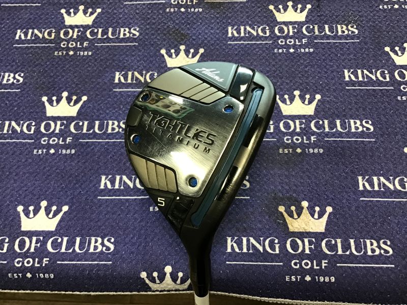 Adams Tight Lies Titanium 5 wood RH 55 gram reg flex
