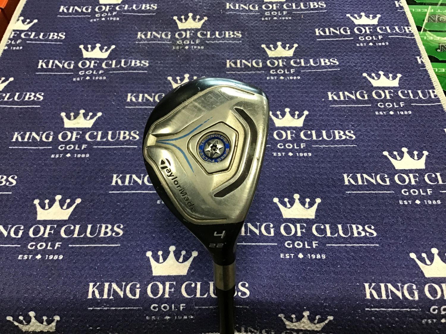 Used Taylormade Jetspeed 4 hybrid RH Reg flex