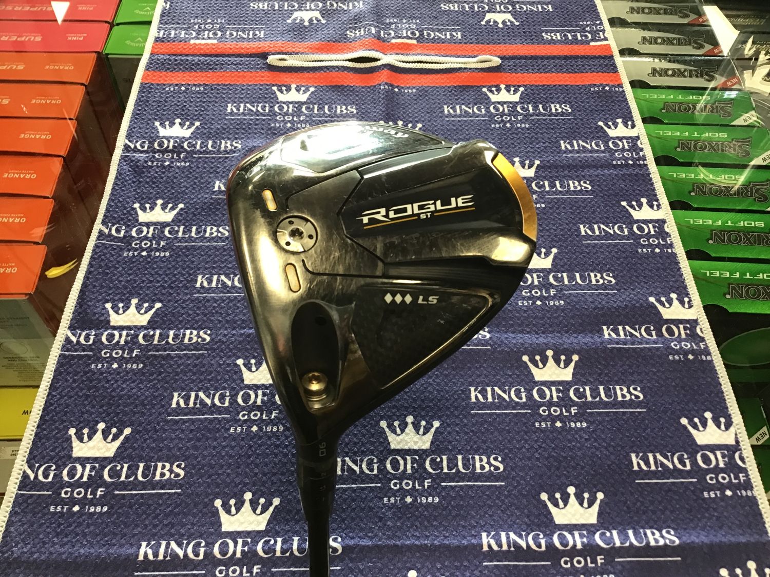 Used Callaway Rogue Triple Diamond LS  Stiff LH
