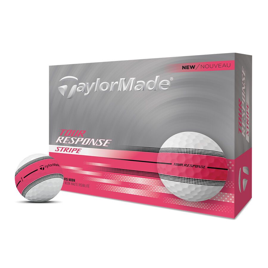 Taylormade tour Response strip neon pink