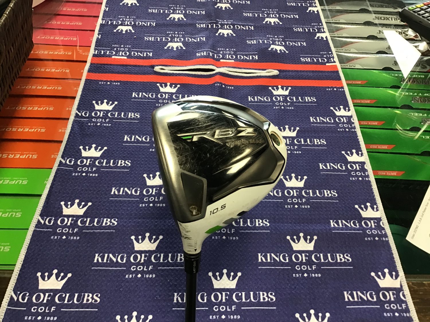 Used Tayloremade RBZ Rocketballz LH 10.5 deg  reg flex