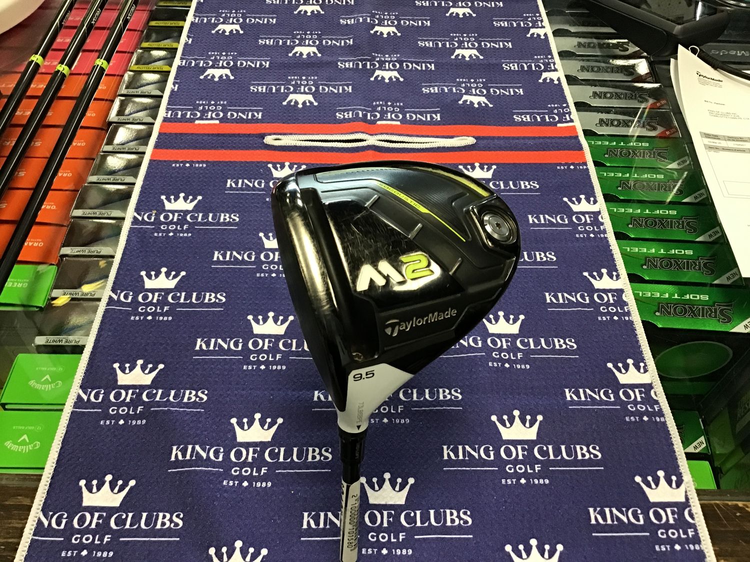 Used TaylorMade M2 Driver LH 9.5 Reg Flex