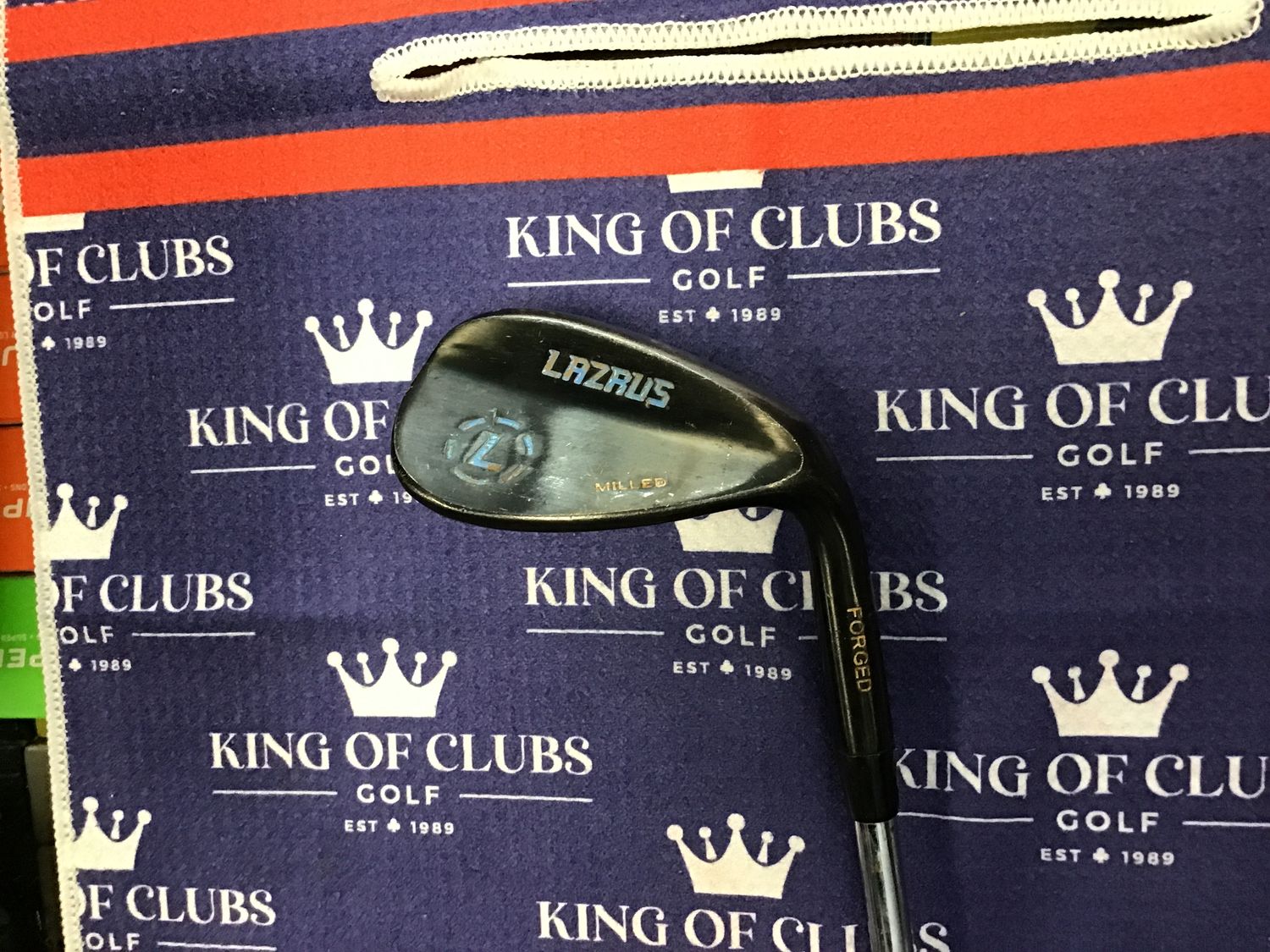 Used Lazarus milled 52 deg RH wedge