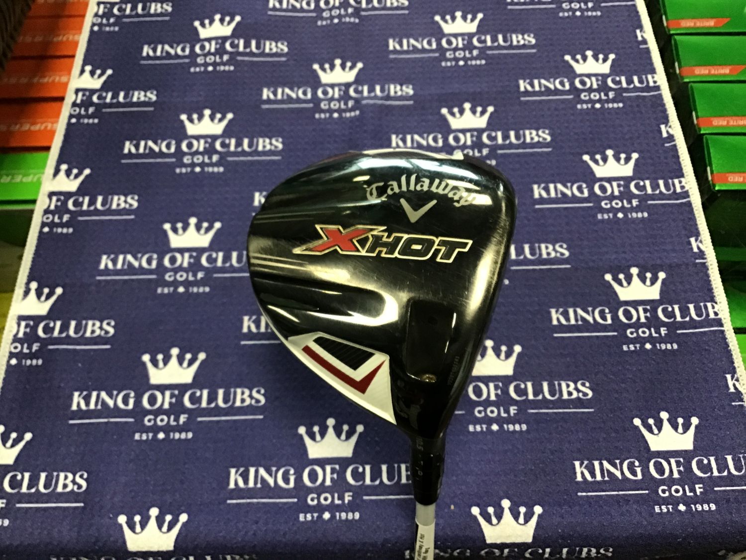 used callaway X Hot 10.5 RH Reg