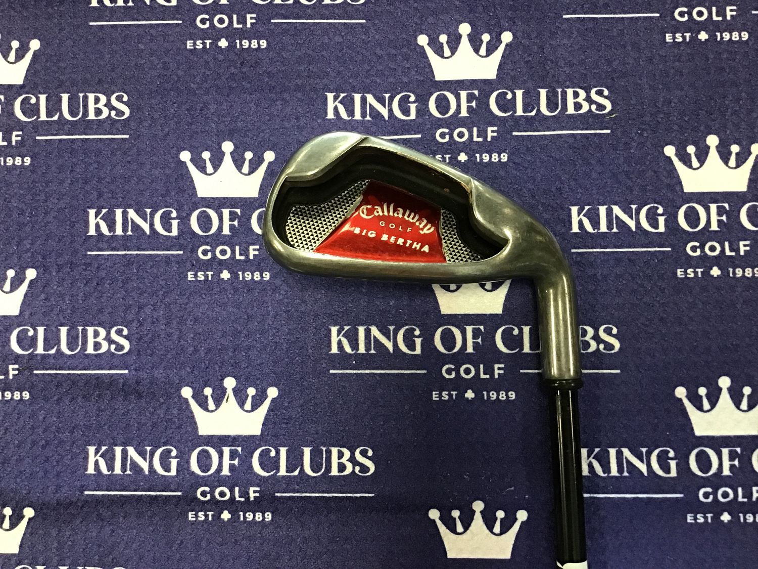 Used RH Callaway big Bertha 4-PW RH graphite  stiff