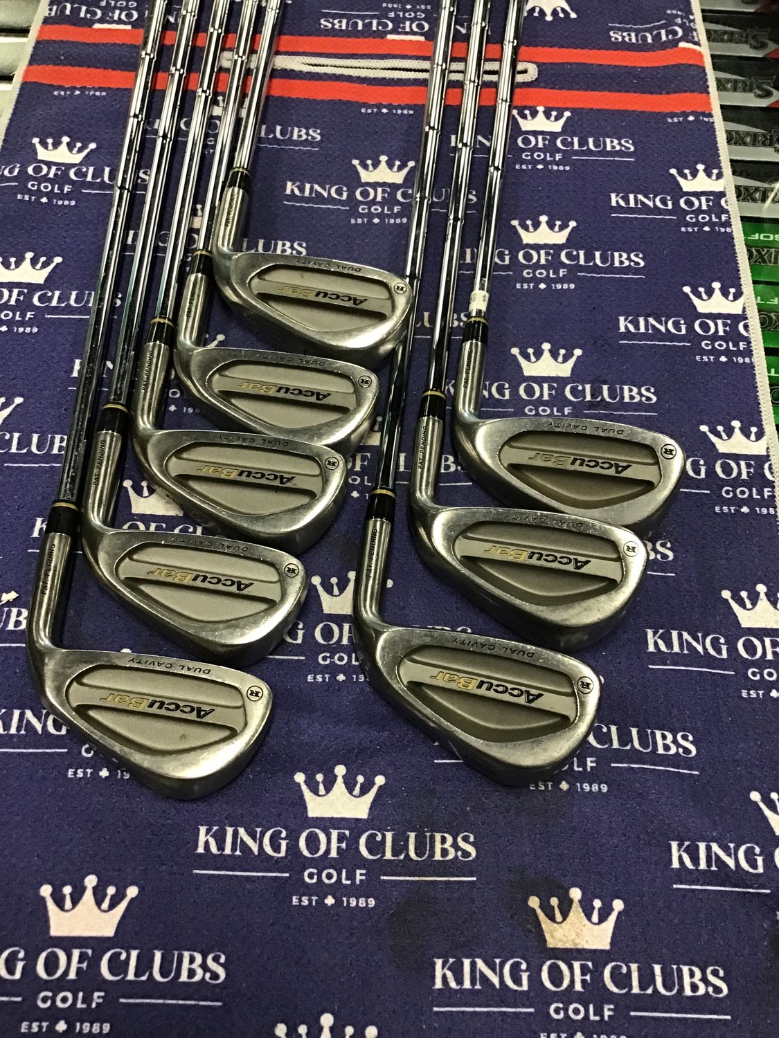 Used Ram Accubar Irons RH 3-PW
