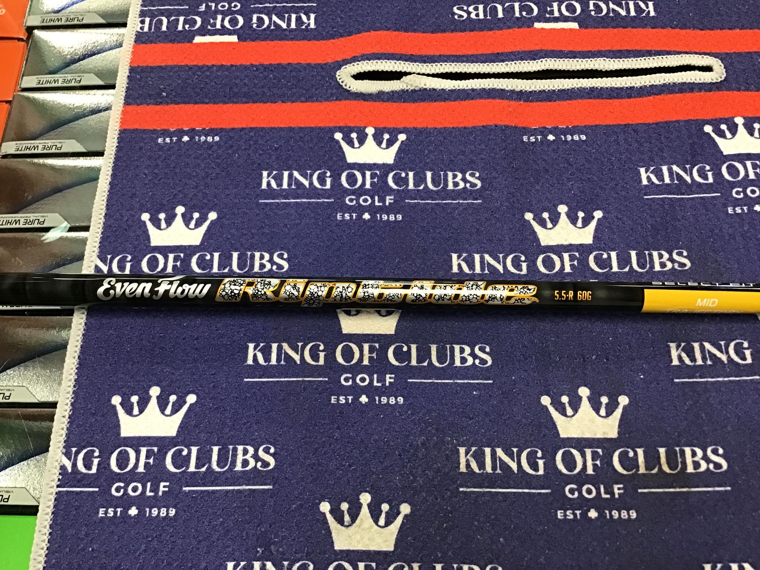 Used EvenFlow  Riptide 5.5 reg Fairway Shaft