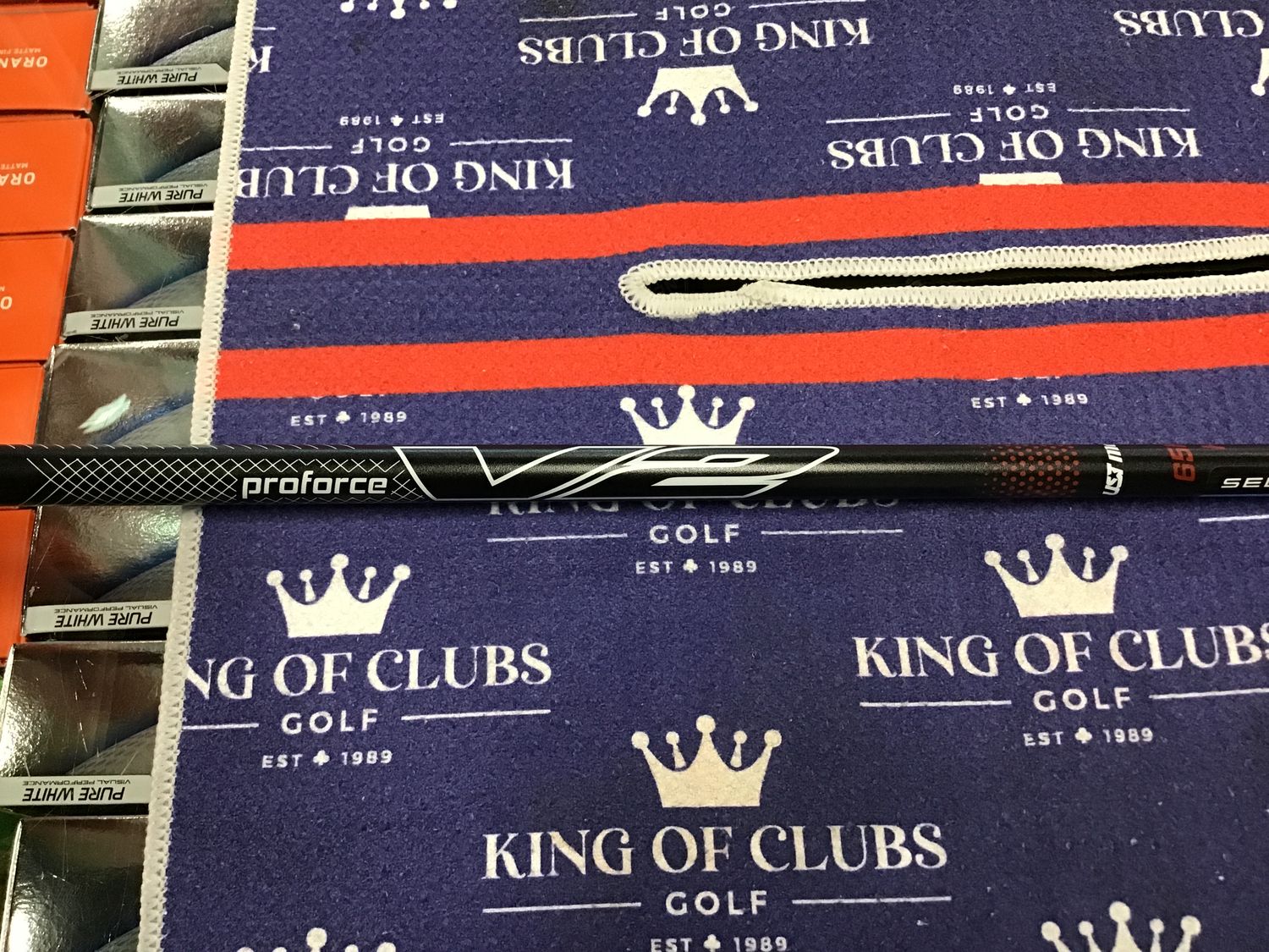 Used  Proforce V2 65 Stiff  Hybrid Shaft