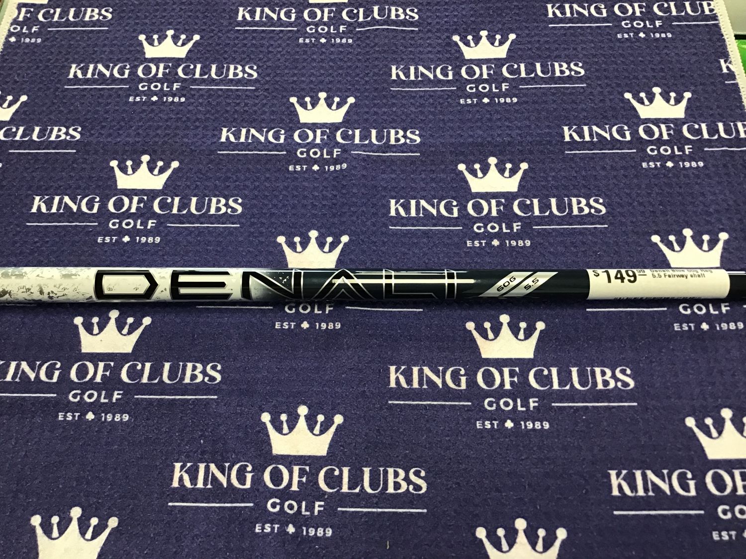 Denali Blue 60g Reg 5.5 Fairway shaft