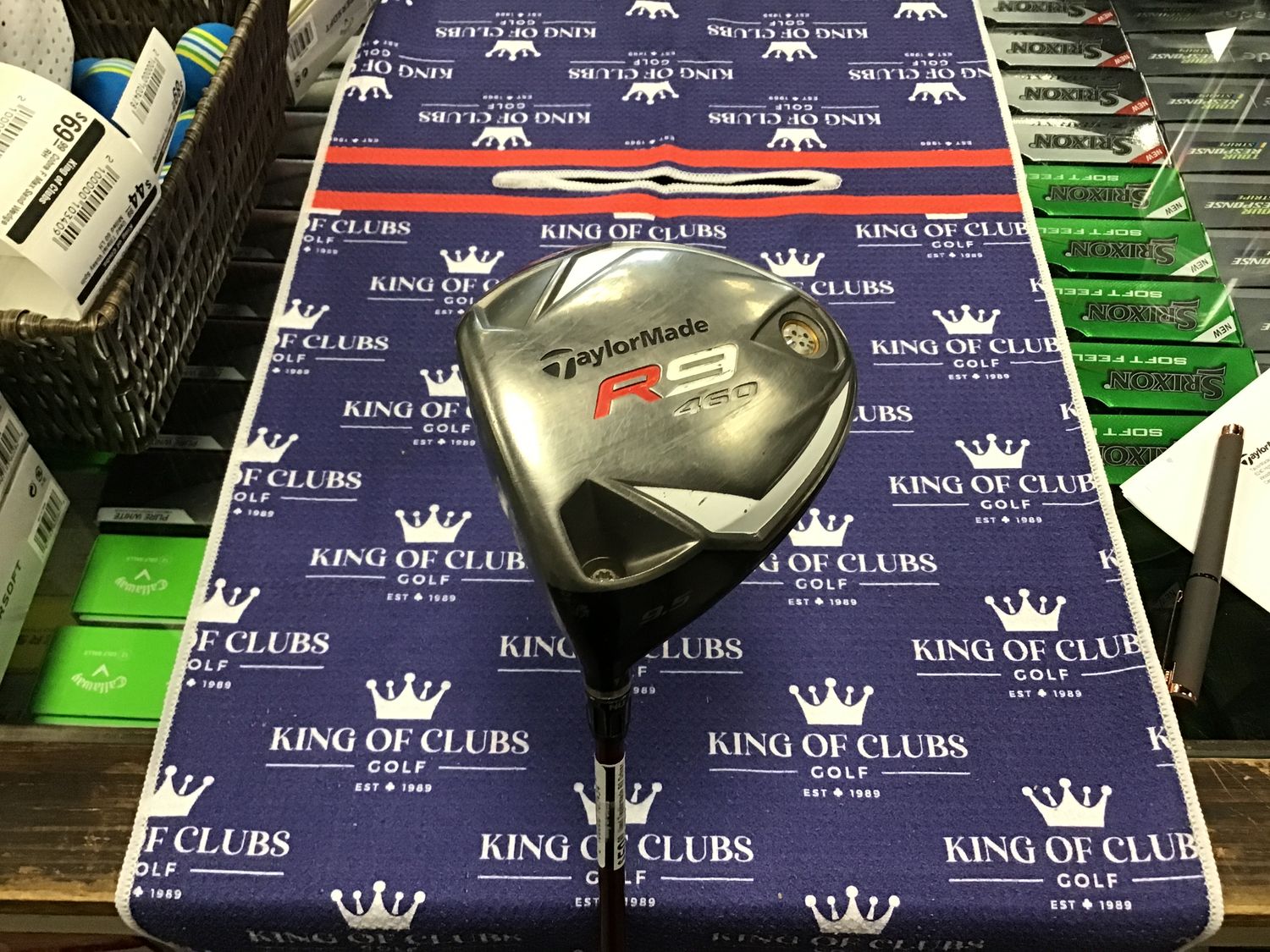 Used Taylormade R9 Driver Stiff LH
