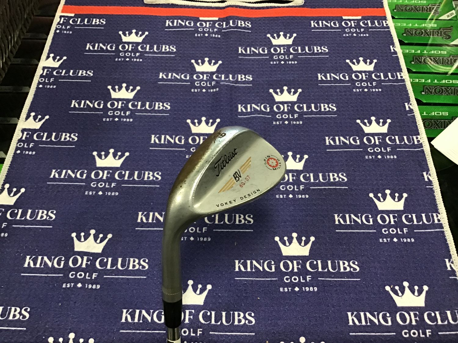 Used Titleist Vokey Spin Milled 60 LH