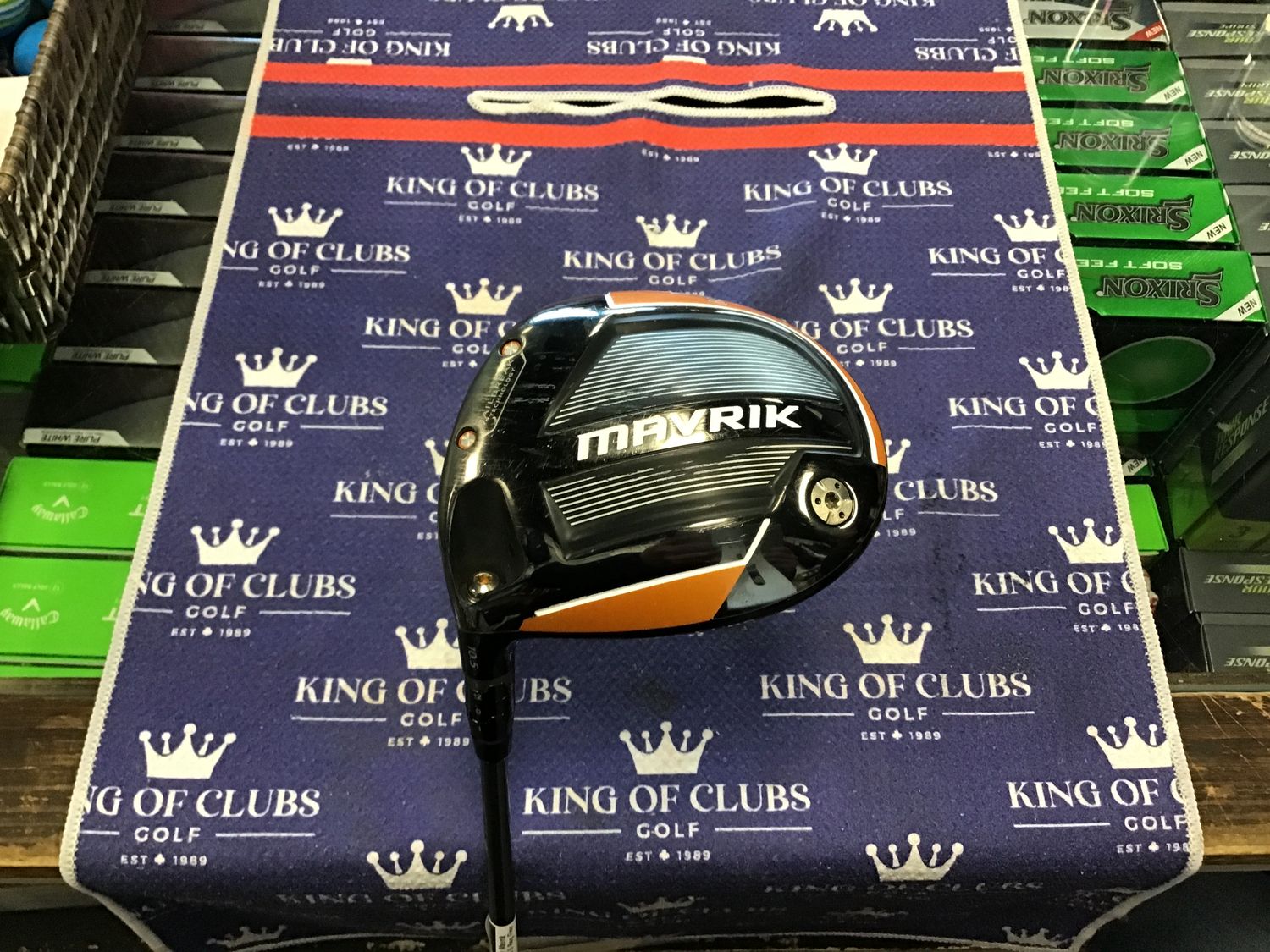 Usd Callaway Mavrik Driver LH 10.5 Reg Flex 5.5
