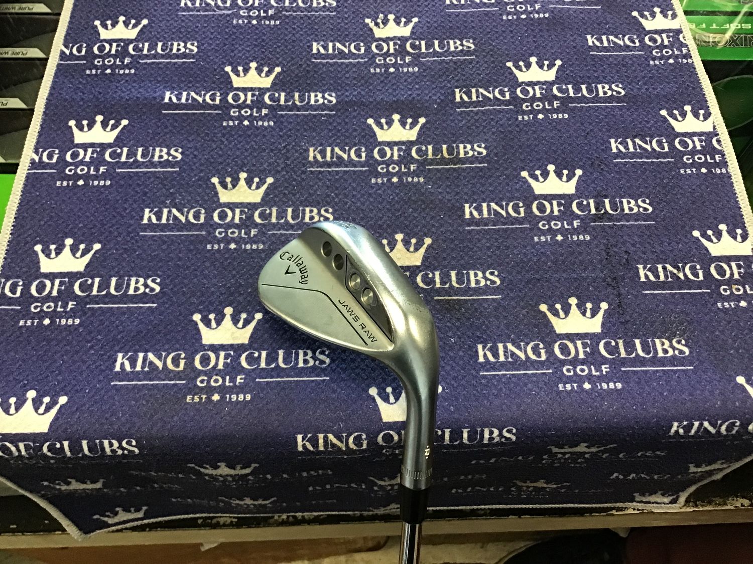 USed Callaway Jaws Raw RH 56.10 S Wedge
