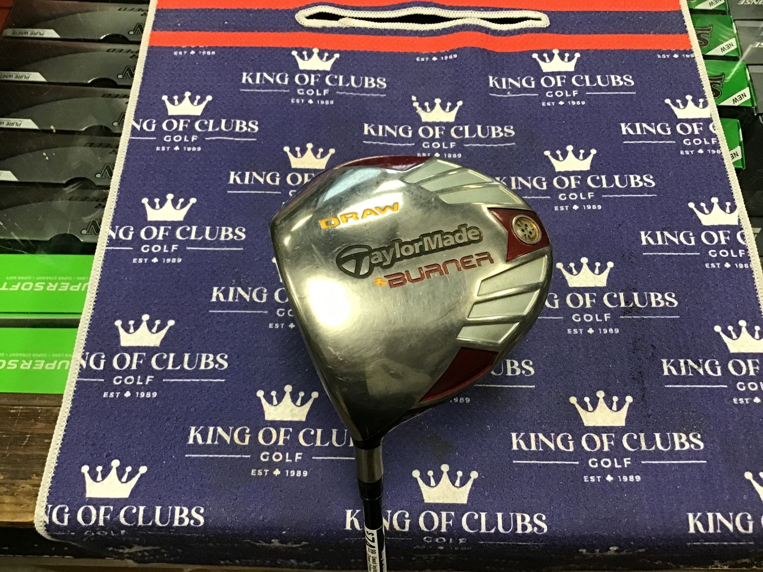 Used taylormade Burner Draw Driver 10.5 Reg Flex LH