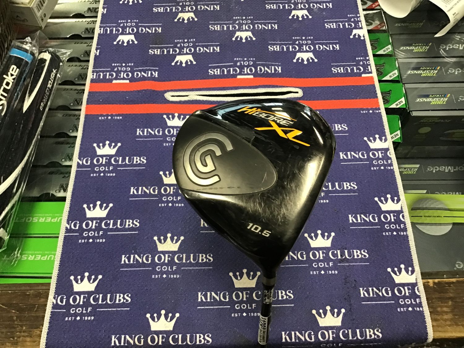USed CLeveland Hi Bore XL Driver RH Reg Flex