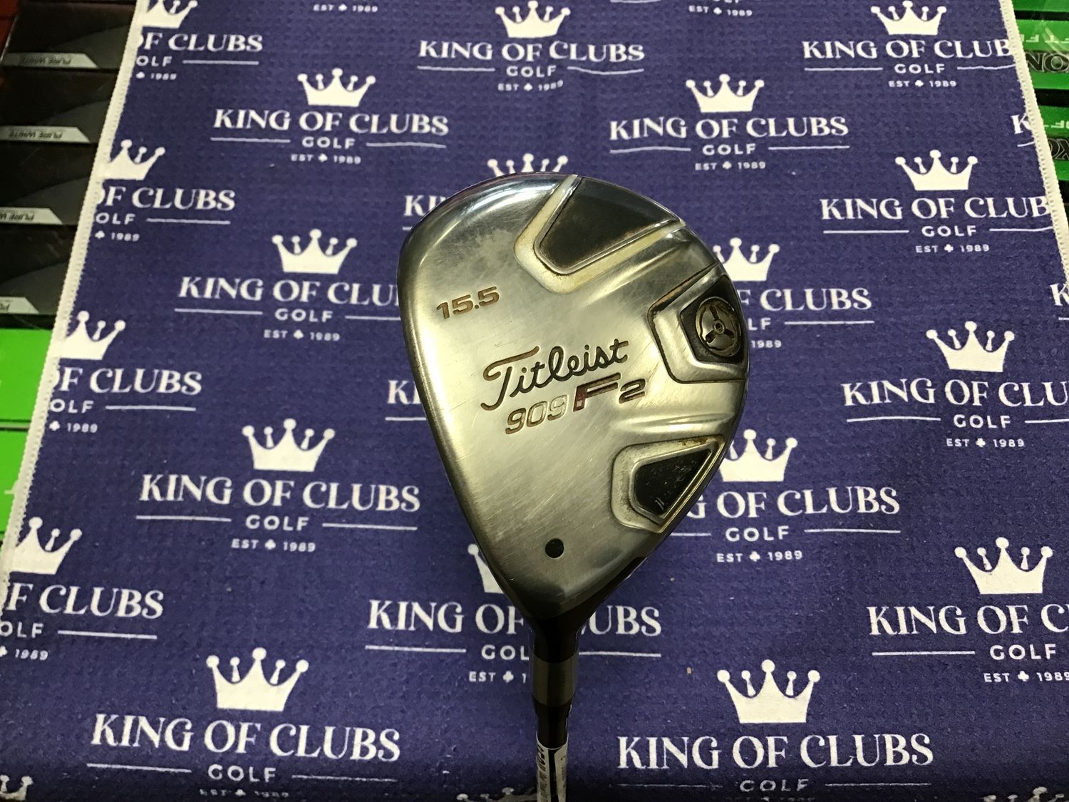 USed Titleist 909 F2 3 Wood LH Stiff FLex