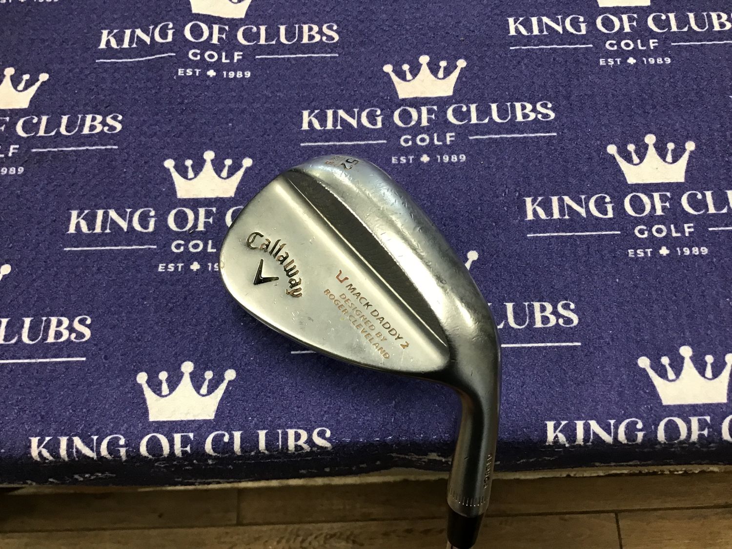 Used Callaway Mack Daddy 2 52 degree wedge RH