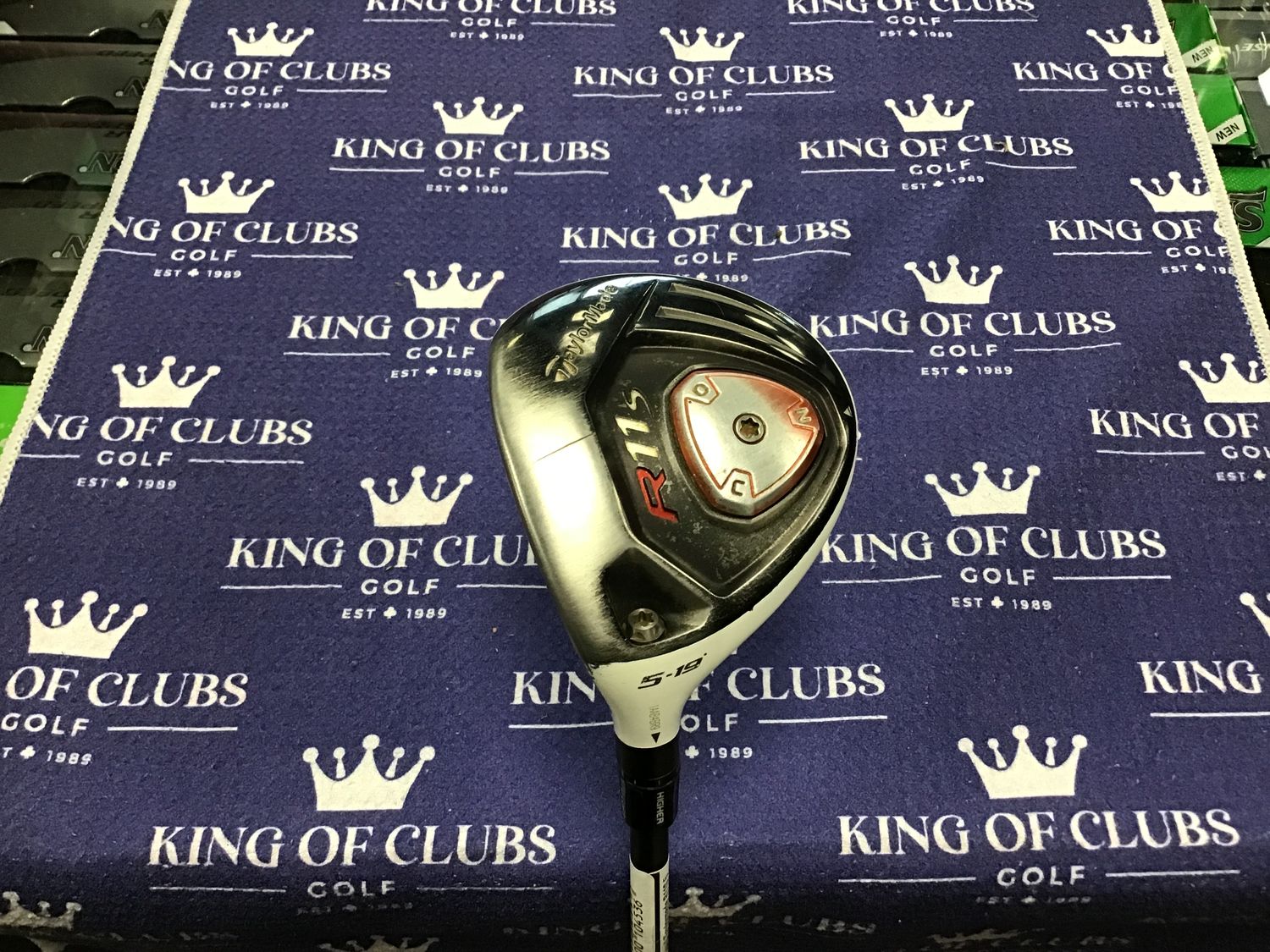 Used Taylormade R11S 5 wood LH Reg