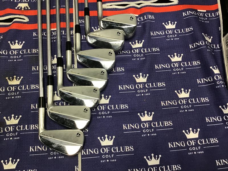 Demo Taylormade P7MB 4-PW RH Stiff (Project x IO shafts)