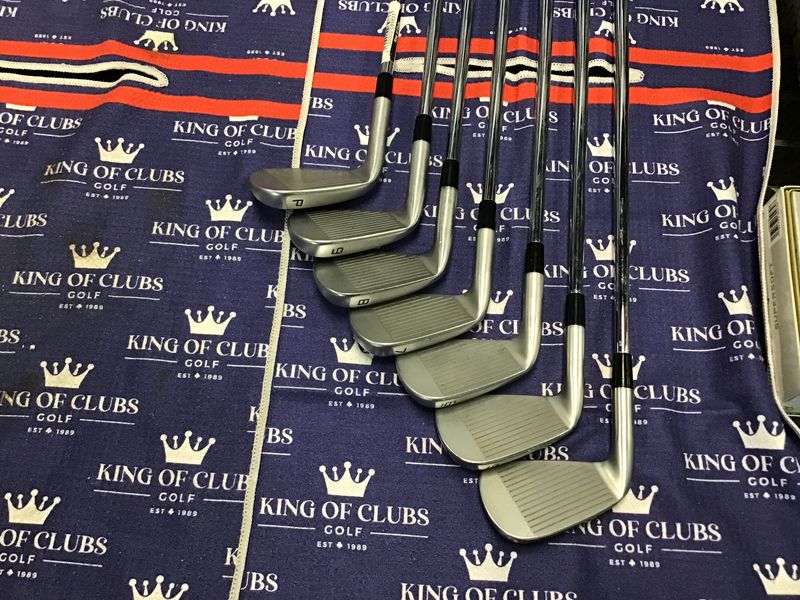 Demo Taylormade P7MC 4-PW RH Stiff (rifle shafts)