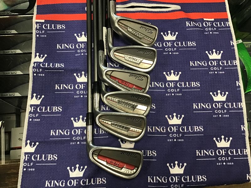 Used Titleist 775 CB Grphite Irons