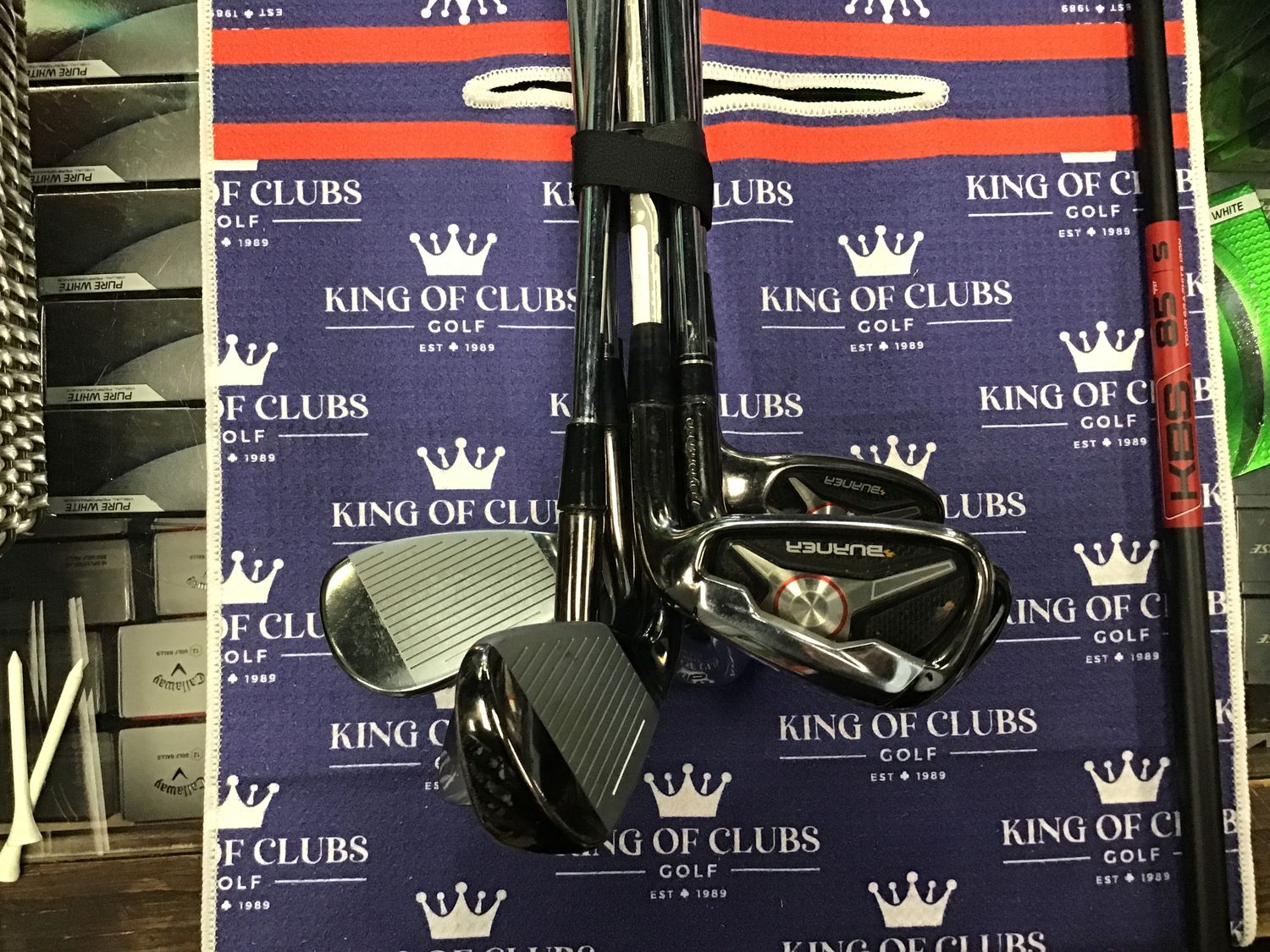 Used Taylormade Burner Irons 4-AW RH Regular