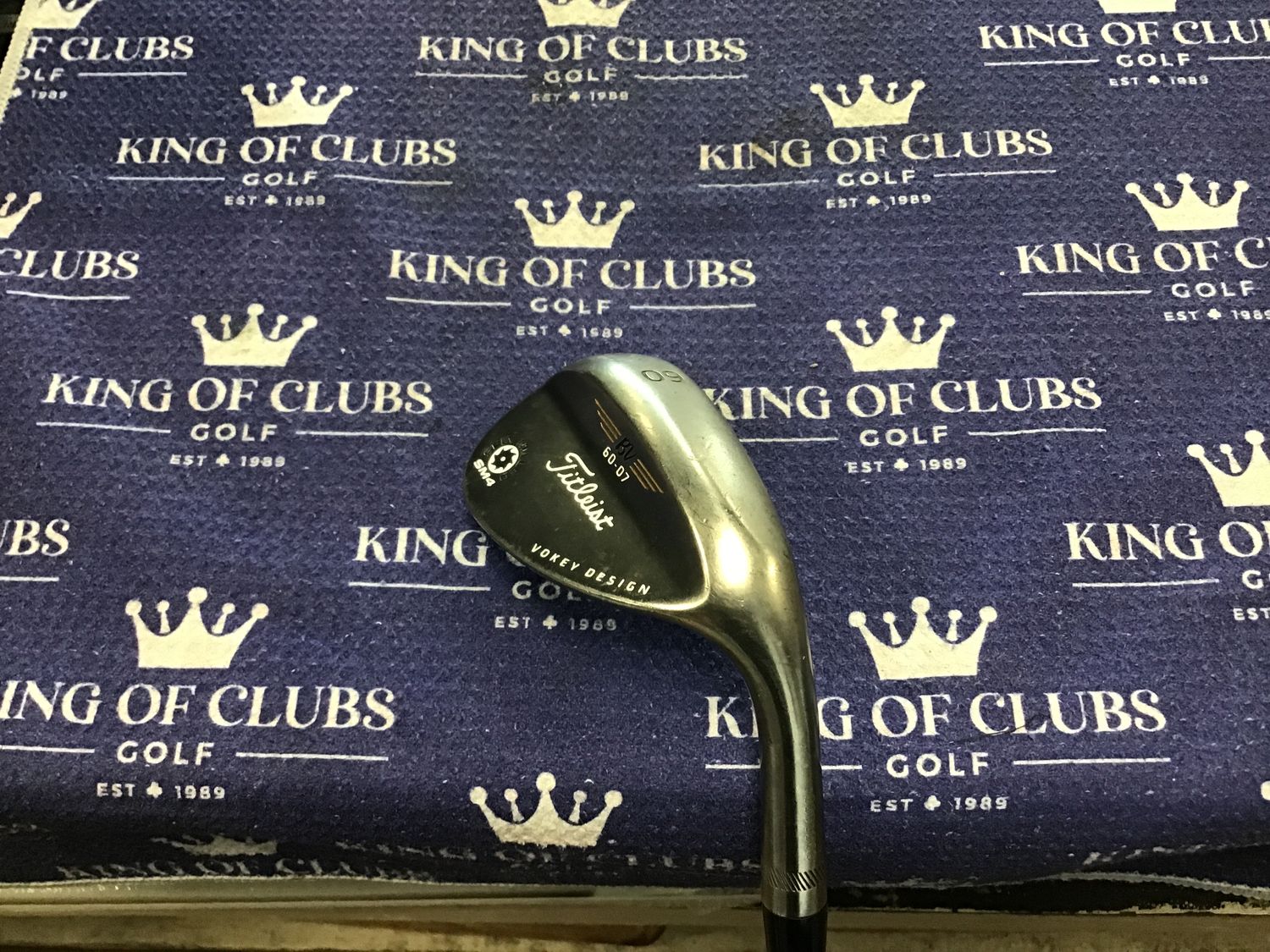 Used Titleist Vokey Wedge  RH 60 deg
