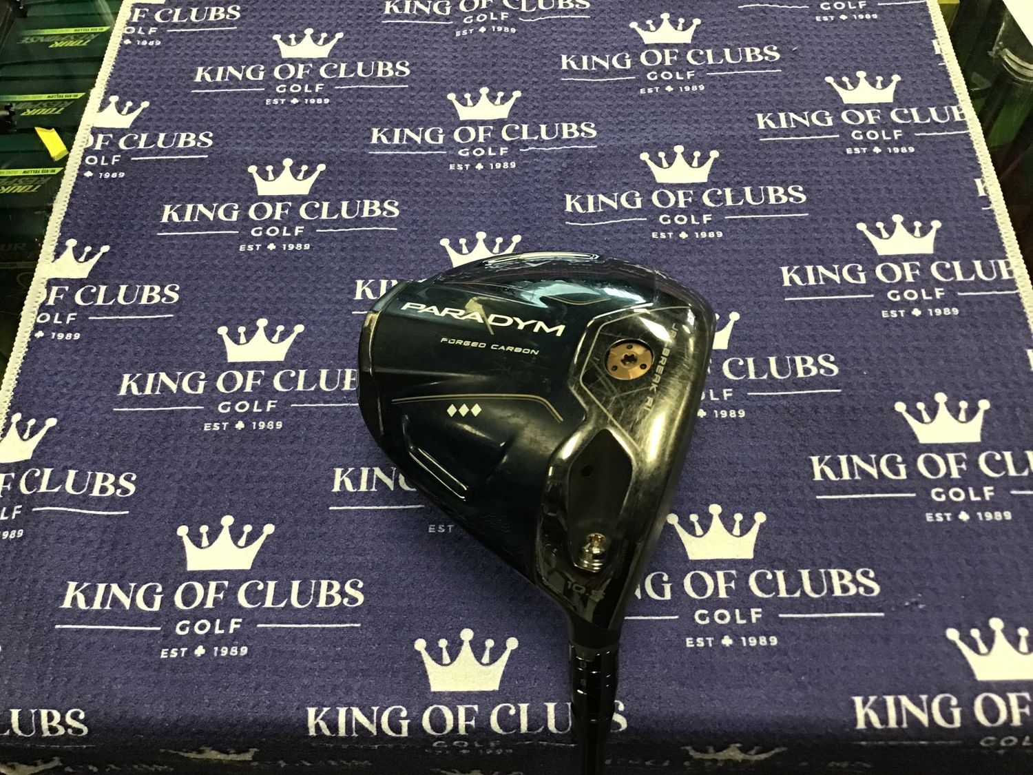 Used Callaway Paradym TD RH 10.5 60 Stiff