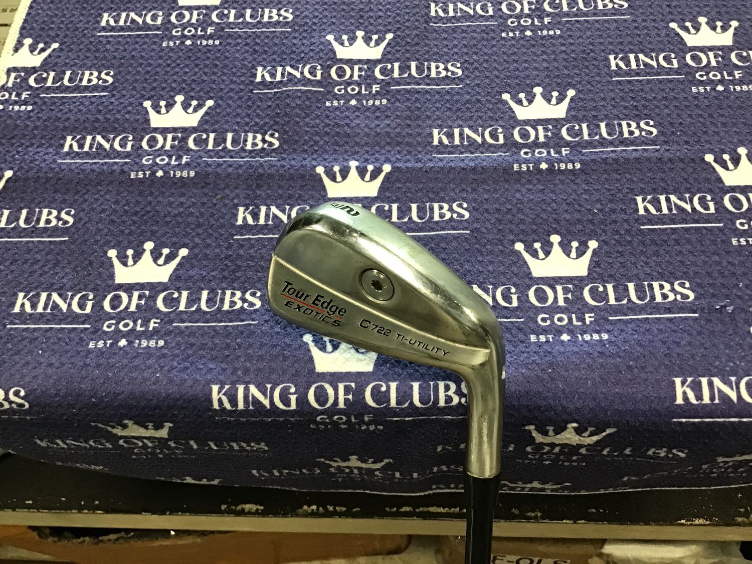 Used Tour Edge C722 #2 Driving Iron RH Reg Flex