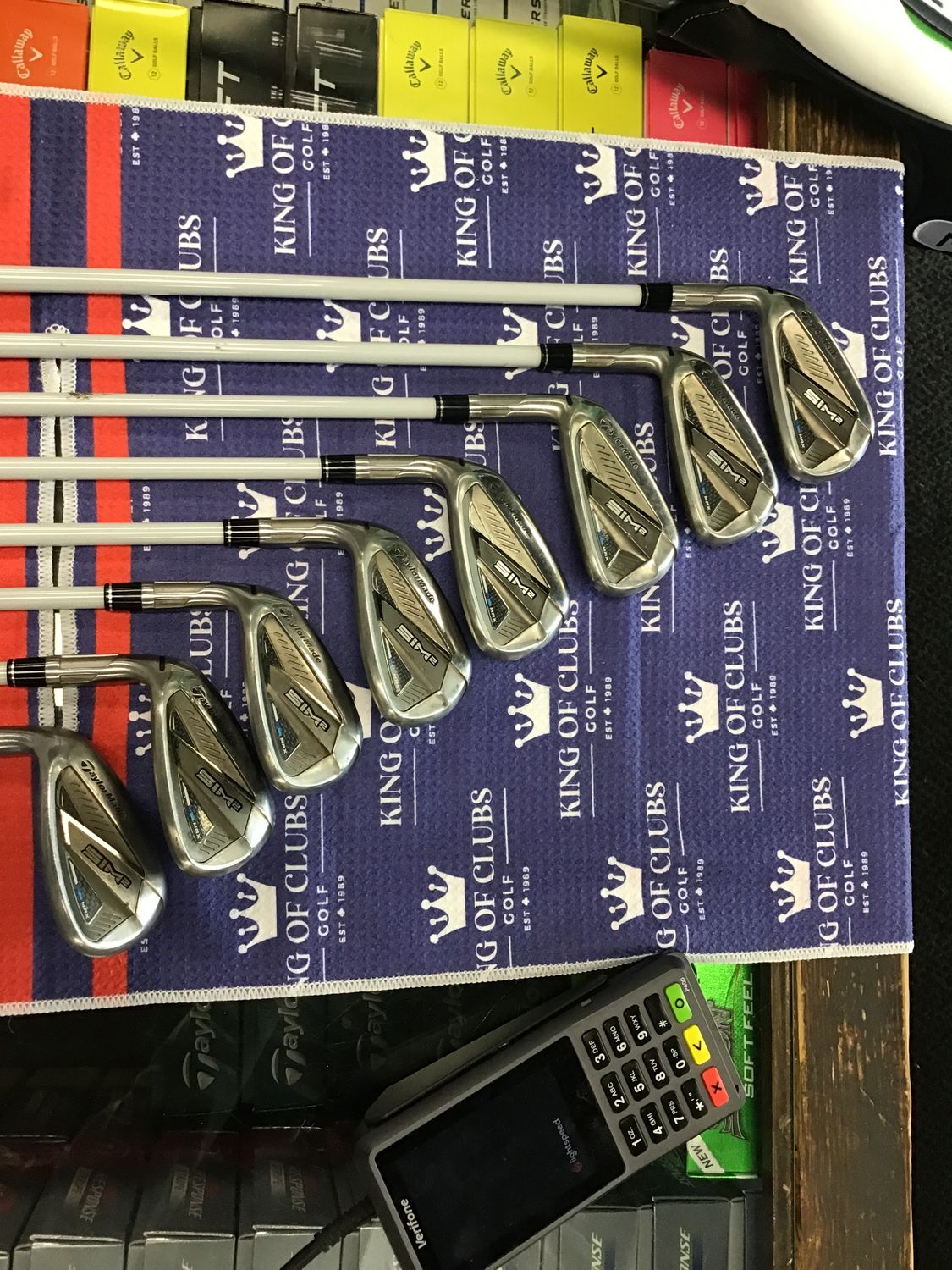 Used Sim 2 Max Irons 5-Sw LH Ladies