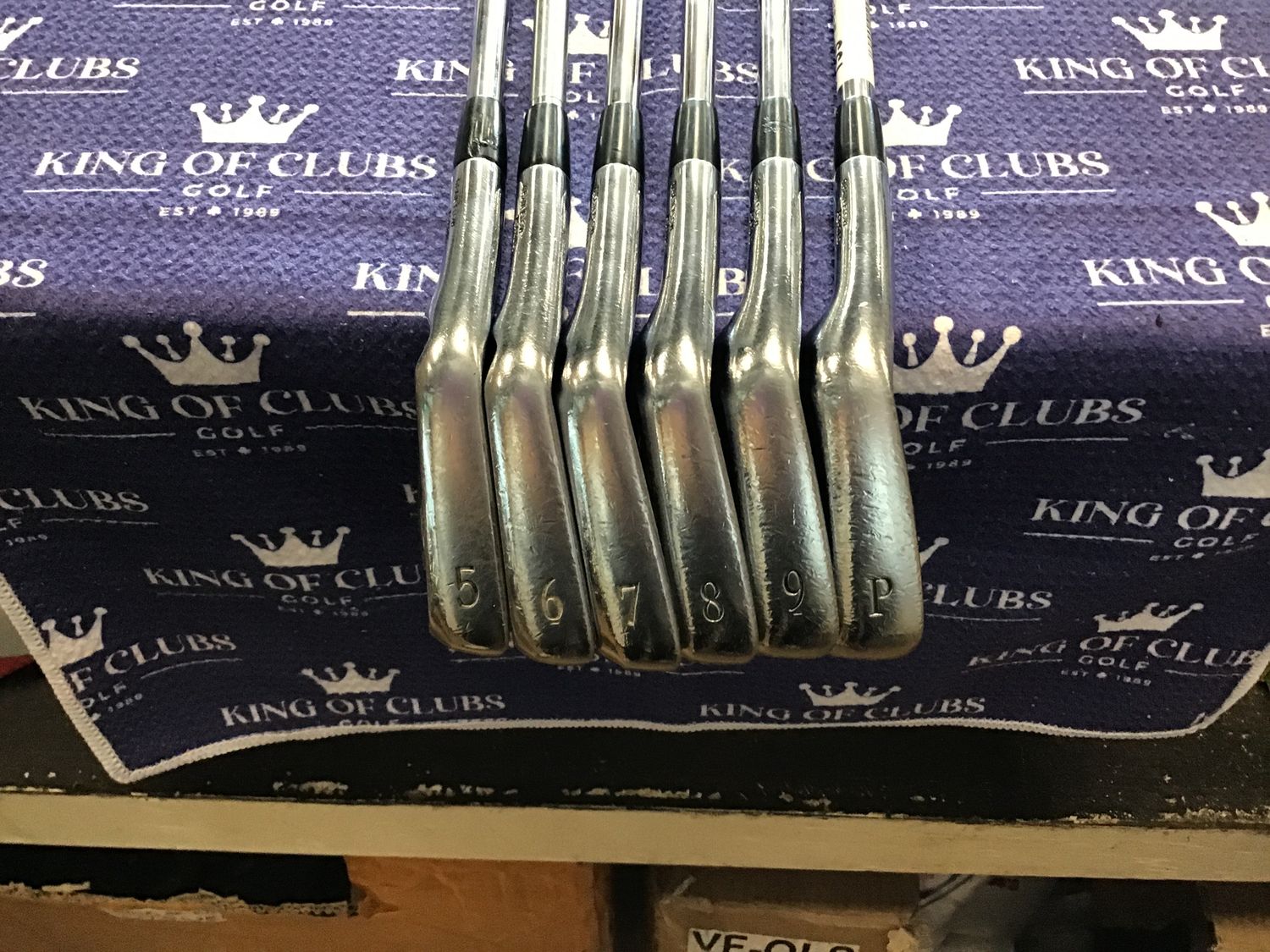 Used LH Mizuno MP-59 5-P reg flex