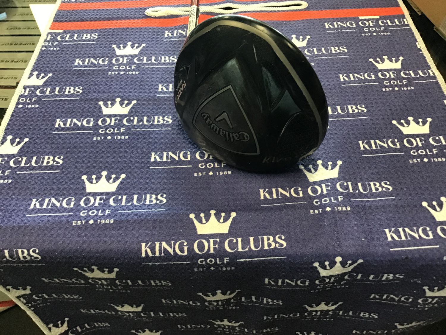 Used Callaway RAZR X Black Driver RH Stiff