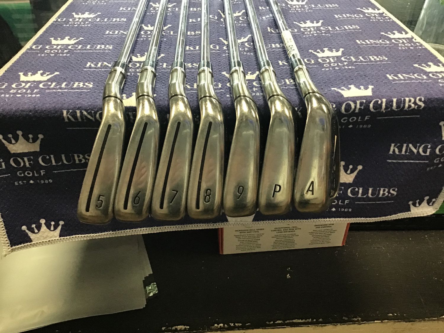 Used Taylormade Sim 2 Max Irons 5-PW+AW RH Reg