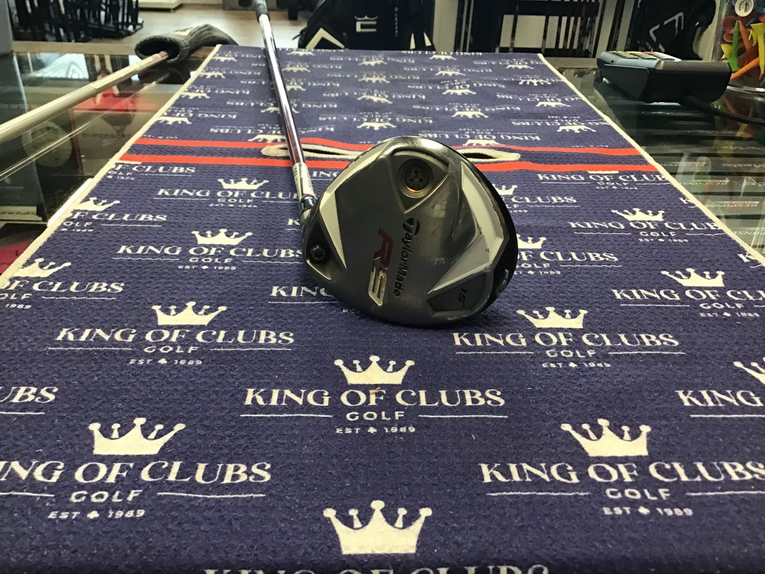 Used Taylormade R9 RH 3 Wood Stiff