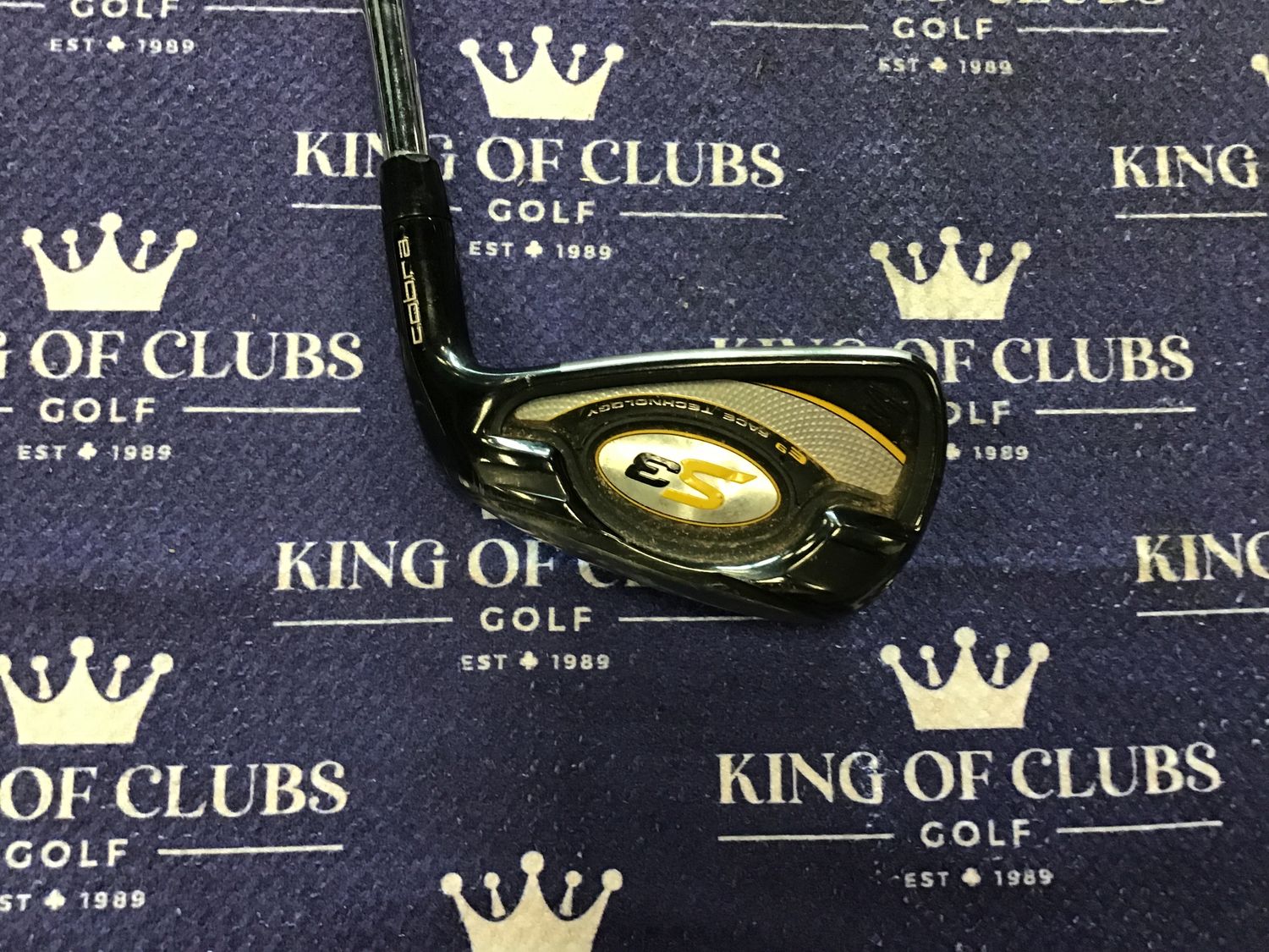 Used Cobra S3 Irons 4-PW+GW Steel RH Reg Flex
