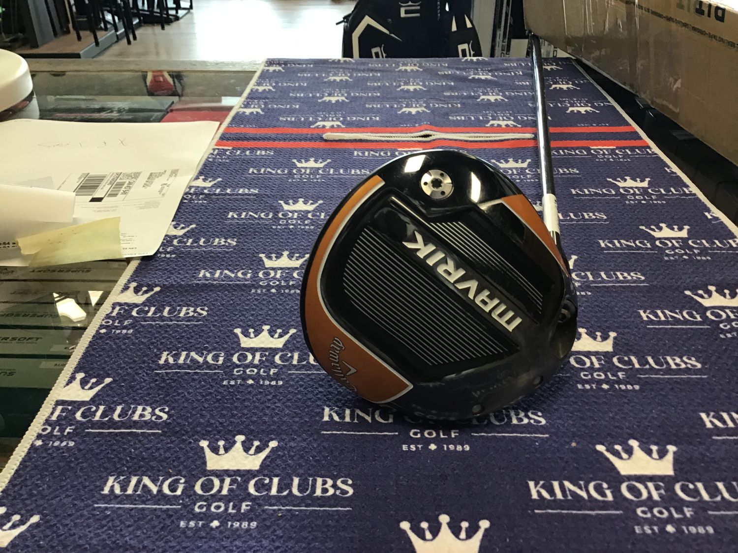 Used Callaway Mavrik Driver 10.5 Reg LH