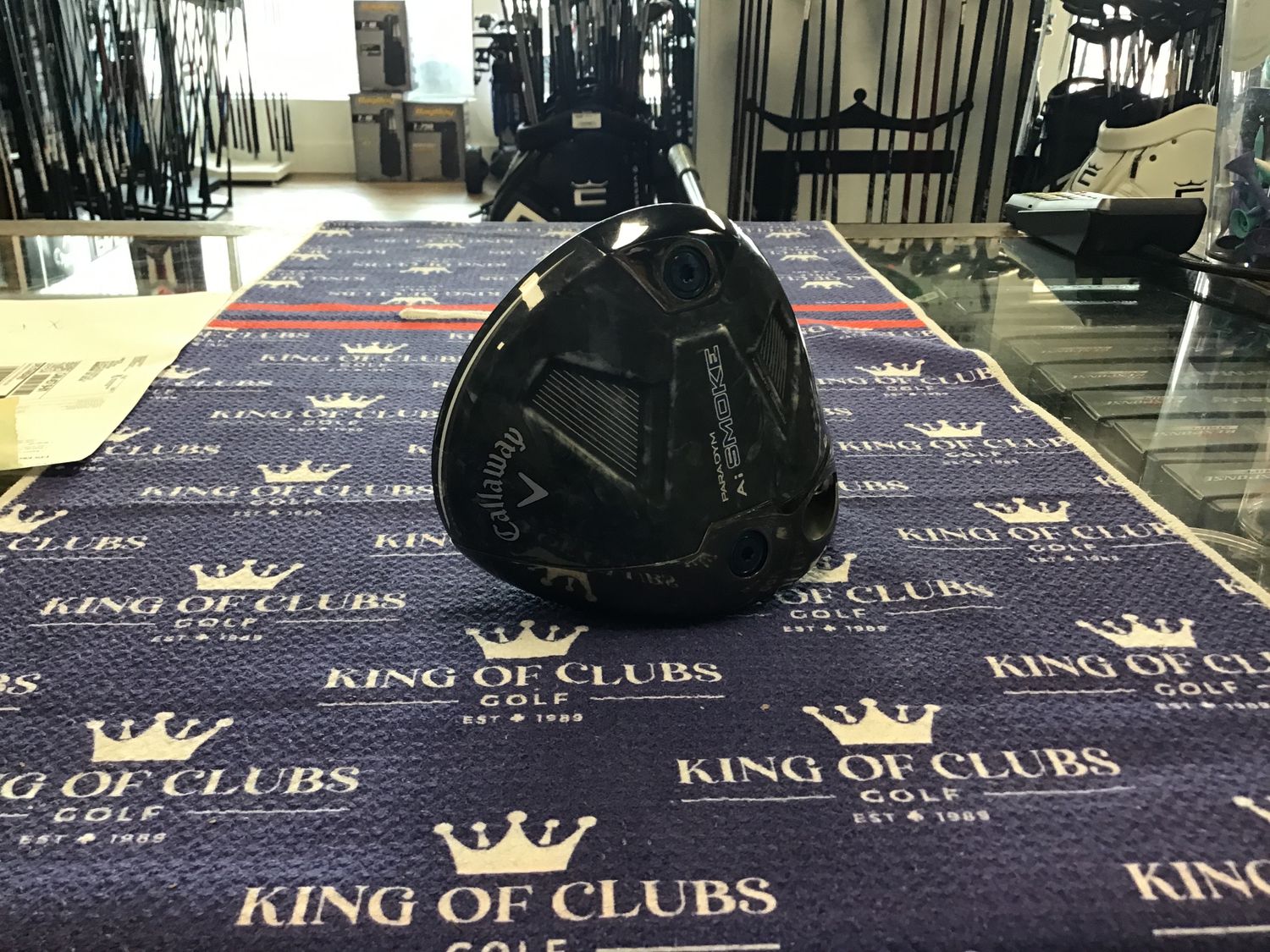 Used Callaway Ai Smoke Triple Diamond LH 9 Stiff